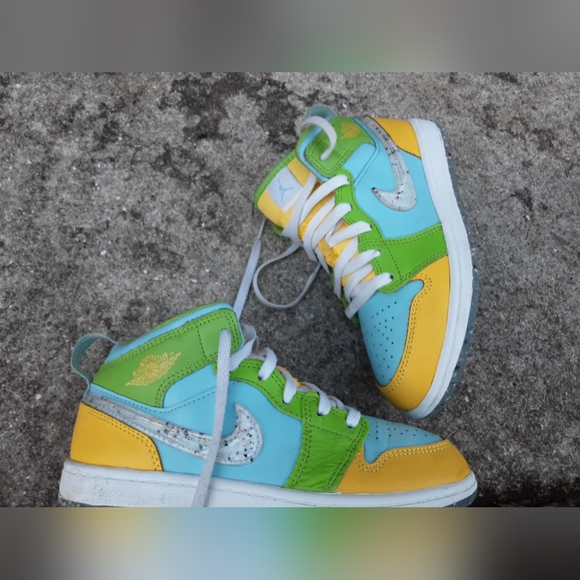 Jordan 1 recycled grind size 2y - Picture 2 of 6